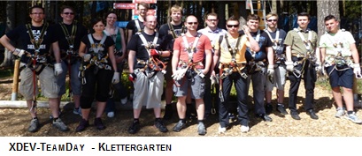 XDEV-TeamDay - Klettergarten